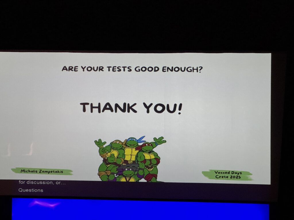 Are your tests good enough?